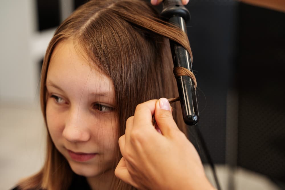 Kinderstyling in de kapsalon